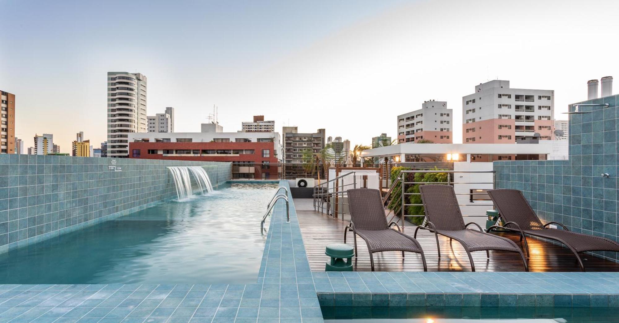 Cobertura Com Jacuzzi E Deslumbrante Vista Mar Apartment Joao Pessoa Exterior photo